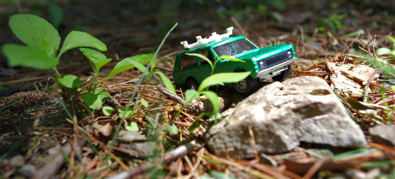 Rare Range Rover model, found lurking. (Photo Credit: Andrew Collins)